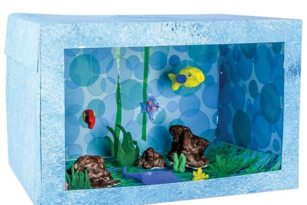 Aquário de Papel para Crianças: Atividade do Fundo do Mar