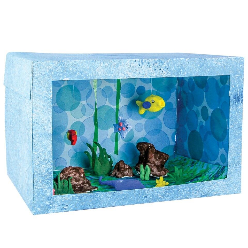 Aquário de Papel para Crianças: Atividade do Fundo do Mar