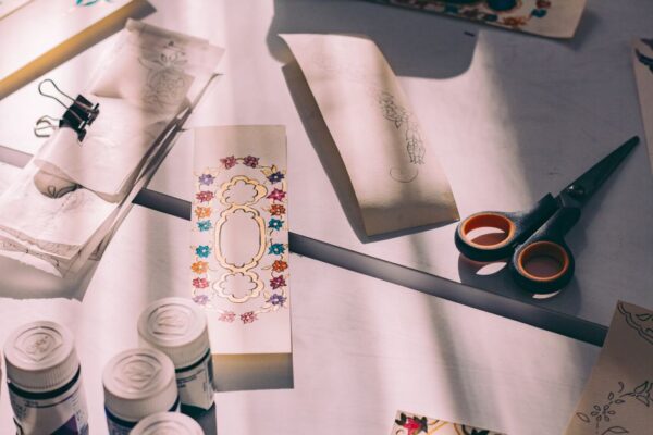 Colagem de Primavera: Flores de Papel para 3 a 5 Anos